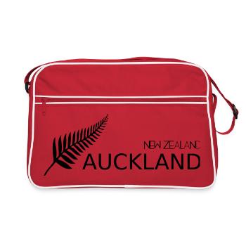 City of Sails Auckland New Zealand - Retro Bag - red/white - Front