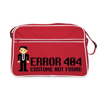 Error 404 - Costume not found - Retro Bag - red/white - Front