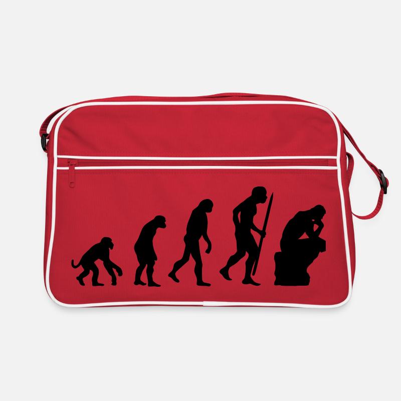 Evolution de la philosophie du penseur, philosophe Sac Retro