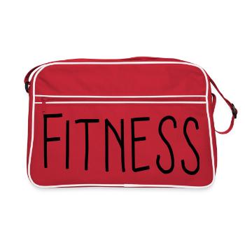 aptitude - Sac Retro - rouge/blanc - Devant