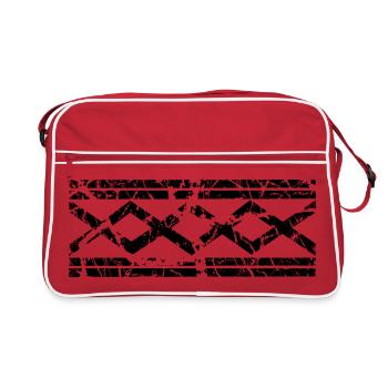 West Midlands - Ornement - Sac Retro - rouge/blanc - Devant