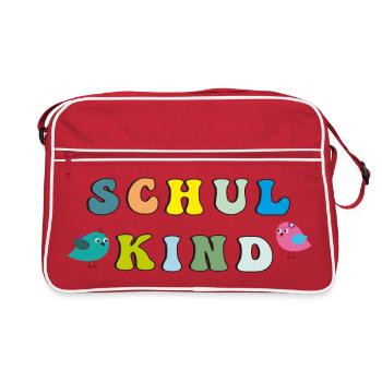 Écolier - Sac Retro - rouge/blanc - Devant