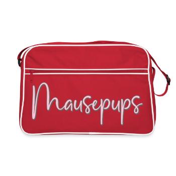 Souris petites - Sac Retro - rouge/blanc - Devant