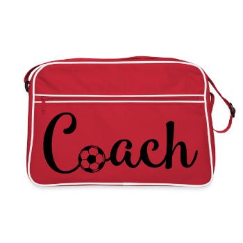 Football Coach - Retro Bag - red/white - Front