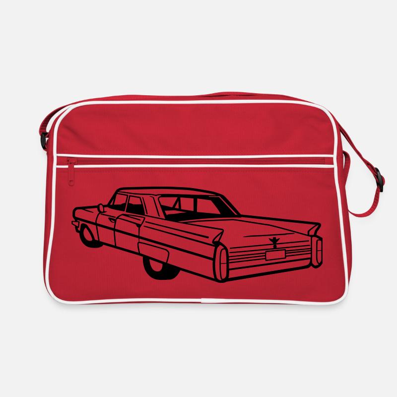 Caddy Vektor - Oldtimer, Low Rider Retro Tasche
