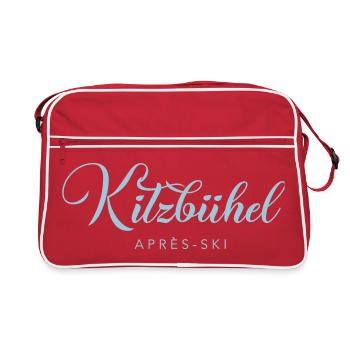KITZBÜHEL Apres-Ski Austria Österreich - Sac Retro - rouge/blanc - Devant