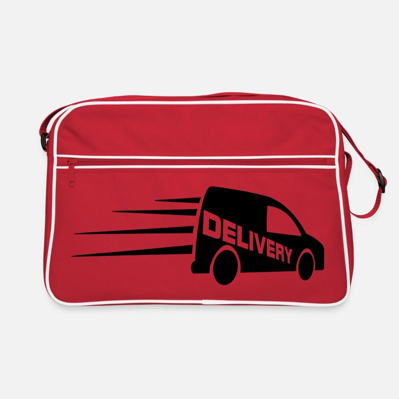 Van logo with text cut out Retro Bag