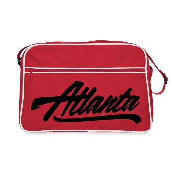 Atlanta Shirt - Retro Bag - red/white - Front