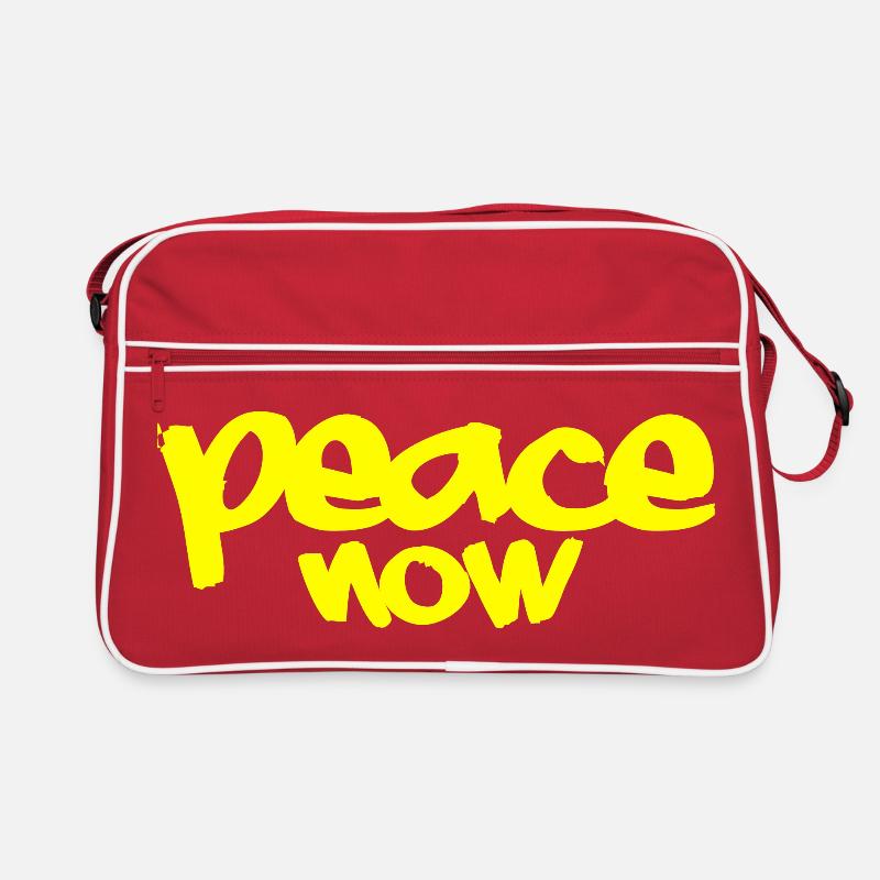 Peace Now Retro Tasche