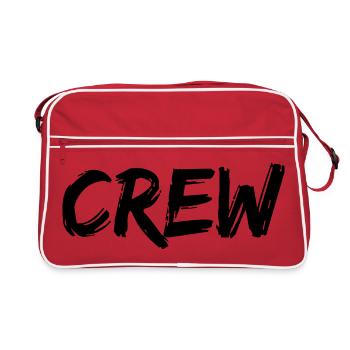 crew - Retro Bag - red/white - Front