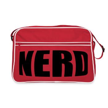 Nerd - Retro Bag - red/white - Front