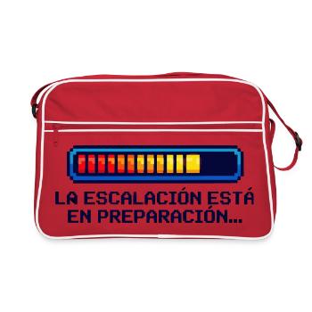 Chemise d’escalade Geek Geek Español - Sac Retro - rouge/blanc - Devant