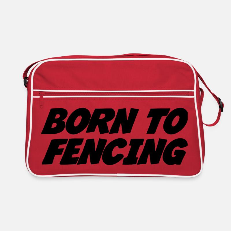 Né pour l'escrime : design dynamique et moderne Sac Retro