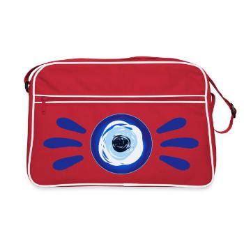 NAZAR - Bonne chance - Sac Retro - rouge/blanc - Devant