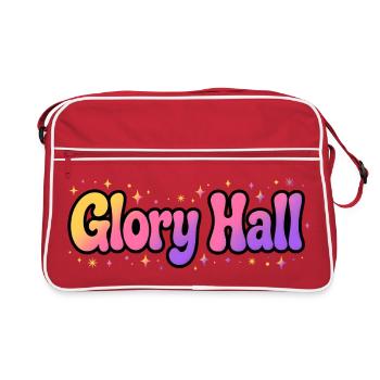 Glory Hall Psychedelic Glow - Sac Retro - rouge/blanc - Devant