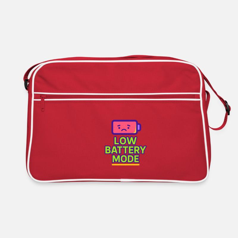 Low Battery Mode Retro Bag
