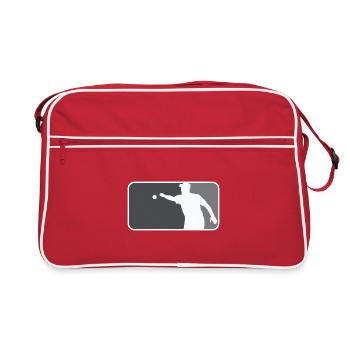 Petanque_Boule_Boccia_Petanca_Major_League_Styl - Sac Retro - rouge/blanc - Devant