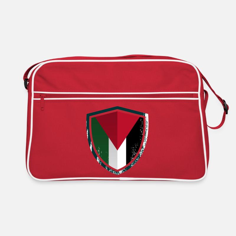 Blason géométrique du bouclier Sac Retro