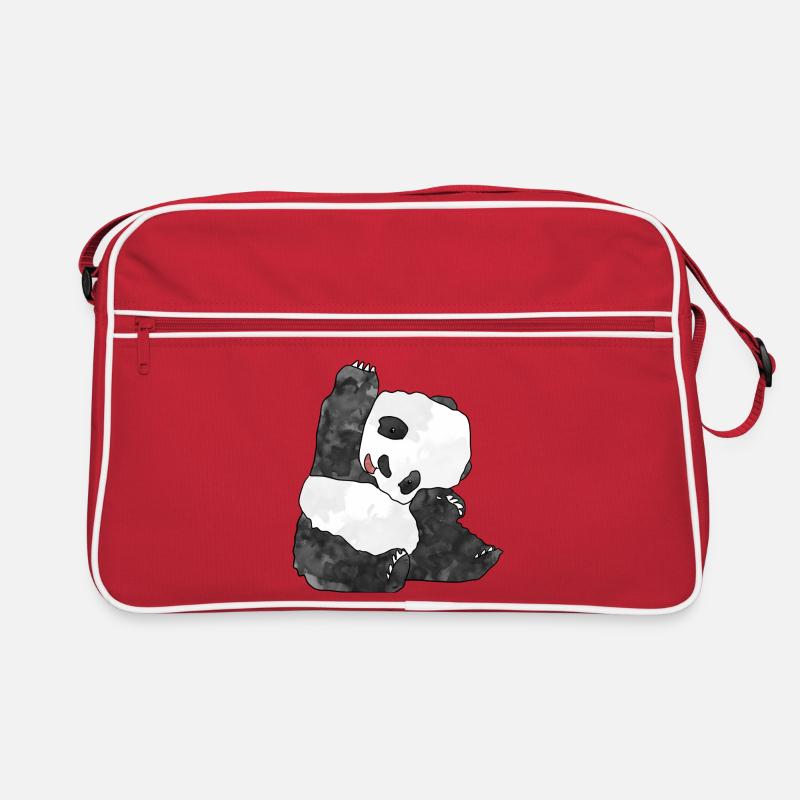 Panda Retro Tasche