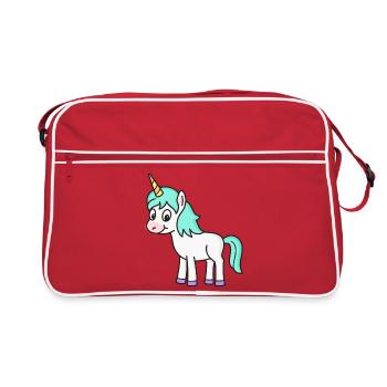 Licornes Licornes - Sac Retro - rouge/blanc - Devant