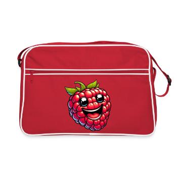 Raspberry Raspberries - Retro Bag - red/white - Front