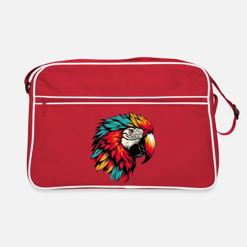 Perroquet Sac Retro