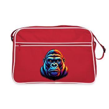 Gorilla - Retro Bag - red/white - Front