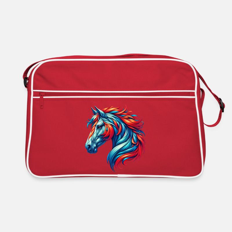 Pferd Retro Tasche