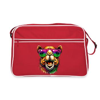 Camel - Retro Bag - red/white - Front