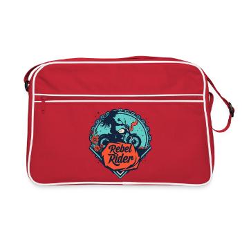 Rebel Rider - Retro Bag - red/white - Front