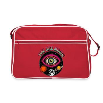 You Are Magic - Retro Bag - red/white - Front