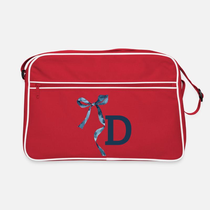 Monogram Gift Idea Retro Bag