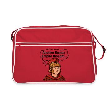 Guerrier romain - Sac Retro - rouge/blanc - Devant