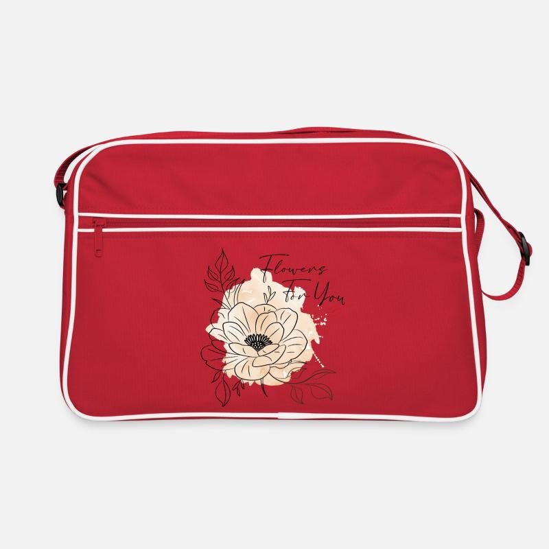 Des fleurs pour vous Sac Retro