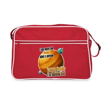 I am more the Venus kind o' person - Retro Bag - red/white - Front