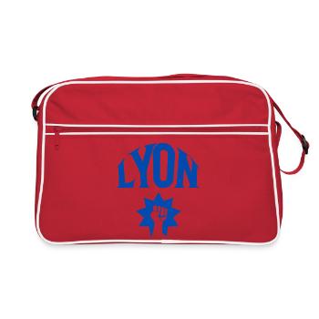 Lyon - Retro Bag - red/white - Front