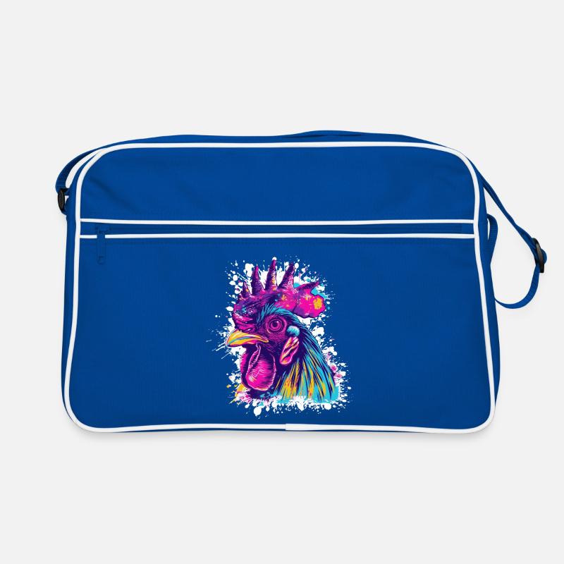 Hahn Kunst Graffiti Retro Tasche