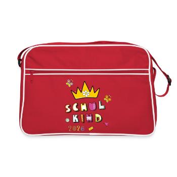Schoolchild 2026 - Retro Bag - red/white - Front
