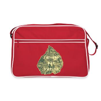 Wild by Nature - Retro Bag - red/white - Front
