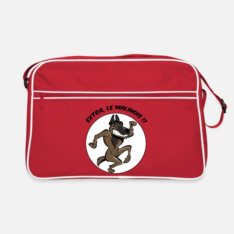 Extra, le malinois ! Sac Retro