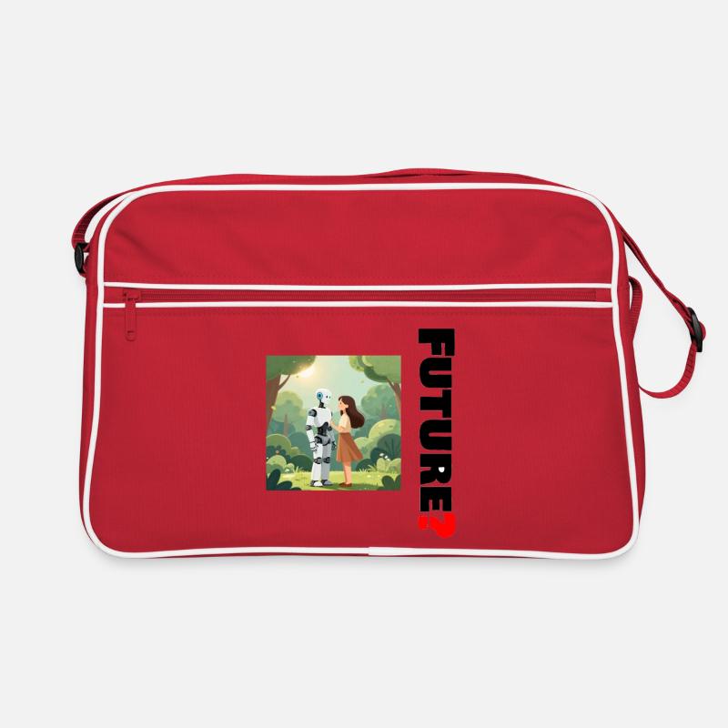 Future Friend in the Forest Retro Bag
