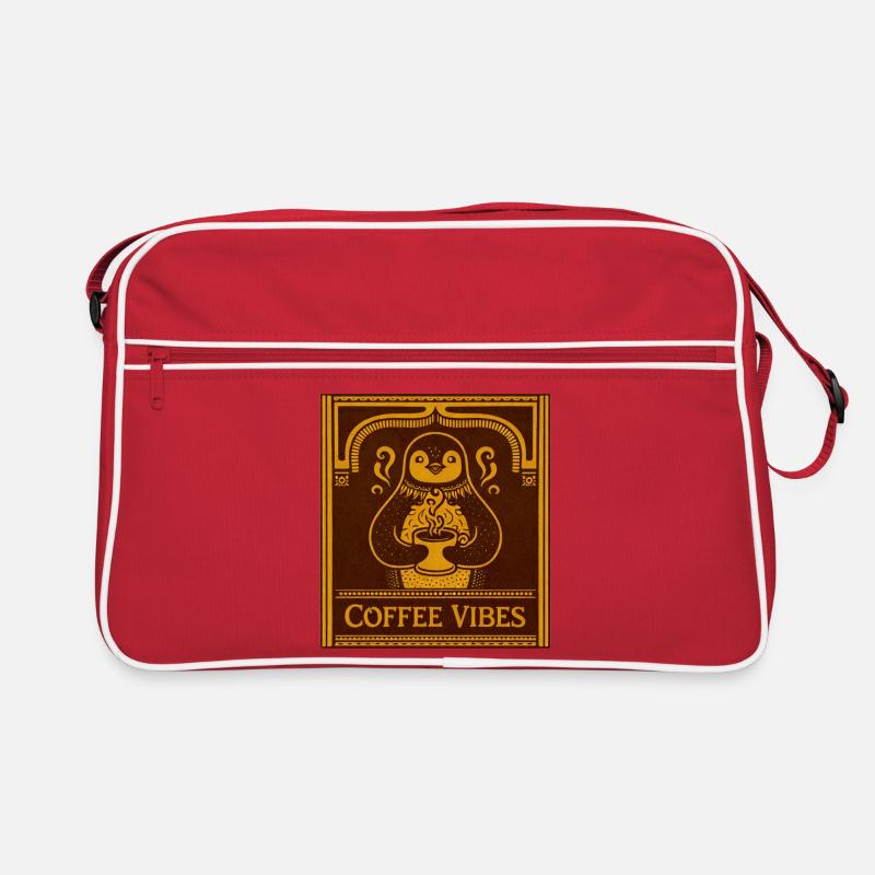 Ambiances Penguin Coffee Sac Retro