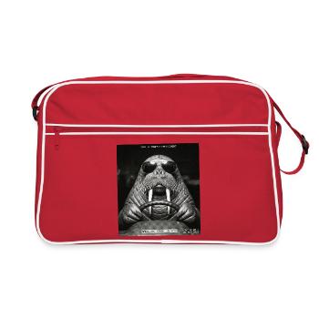 Photo de la caméra de vitesse Walrus - Sac Retro - rouge/blanc - Devant