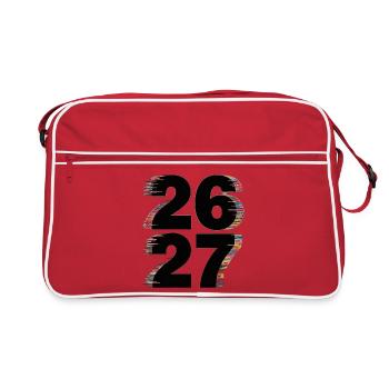 Tournant de l’année 2026–27_01 - Sac Retro - rouge/blanc - Devant