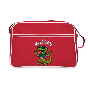 Fuel Gassed 974 - Retro Bag - red/white - Front
