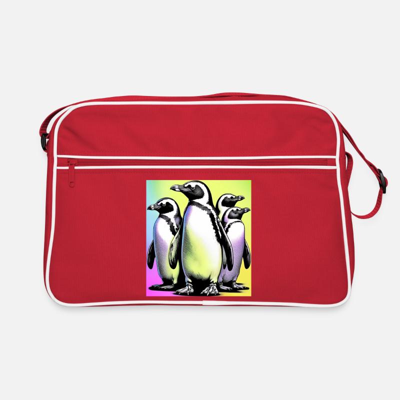 Penguin Penguins Retro Bag