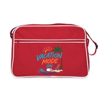 Mode vacances activé - Sac Retro - rouge/blanc - Devant