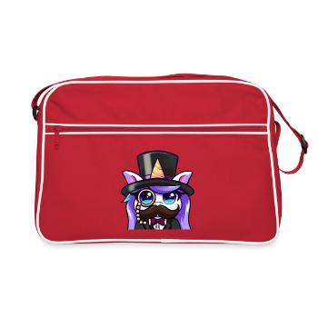 Snob Lya - Retro Bag - red/white - Front