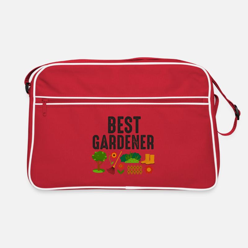 Bester Gärtner Retro Tasche