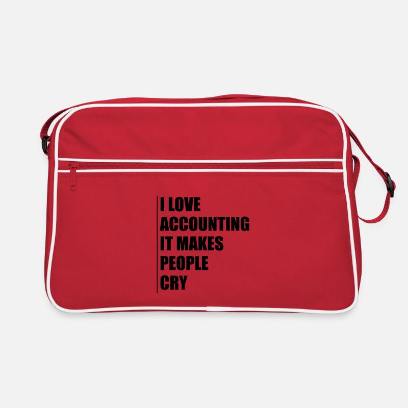 Comptable Comptabilité Cpa Drôle dire cadeau Sac Retro